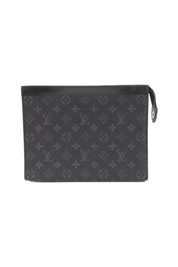 Pre-Owned Louis Vuitton Monogram Eclipse Pochette Voyage MM M61692 Handbag