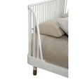 thumbnail image 3 of Alpine Furniture Madelyn Queen Slat Back Wood Platform Bed in White, 3 of 5