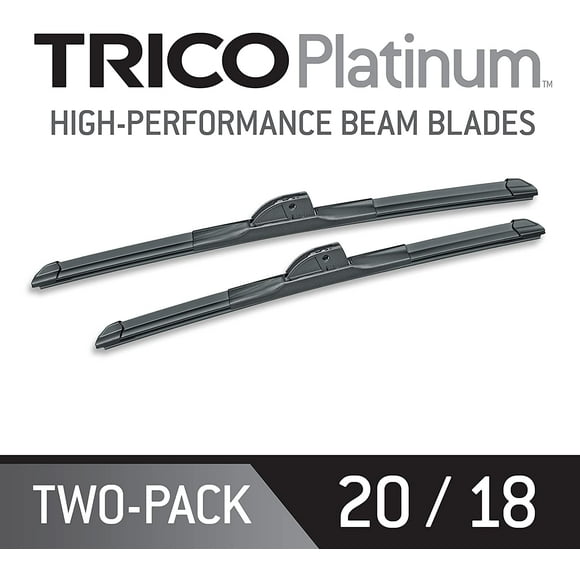 TRICO Black 25-2018 Premium Beam Wiper Blades - 20"+ 18", 2 Pack