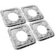 thumbnail image 5 of 100 fundas de aluminio desechables para quemadores de estufas de gas, fáciles de limpiar, resistentes al aceite y de tamaño ajustable., 5 of 5