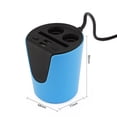 thumbnail image 2 of SHARE SUNSHIEN Car Charger USB Fast Charge Adapter for Various USB Devices, 2 of 5