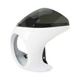 thumbnail image 1 of koolsoo Pare-Brise de Moto Noir et Blanc, 1 of 9
