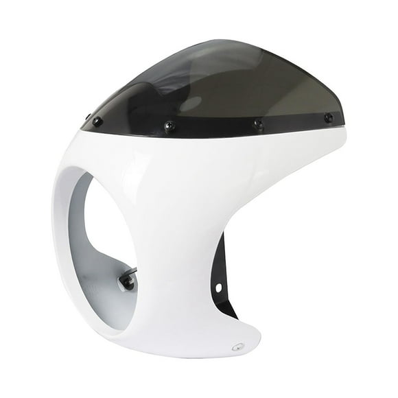 Cubierta de carenado de faro perfecl para motocicleta negro