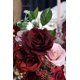 thumbnail image 5 of Combinación de flores artificiales Serwalin Burgundy para decoración de bodas, 5 of 9