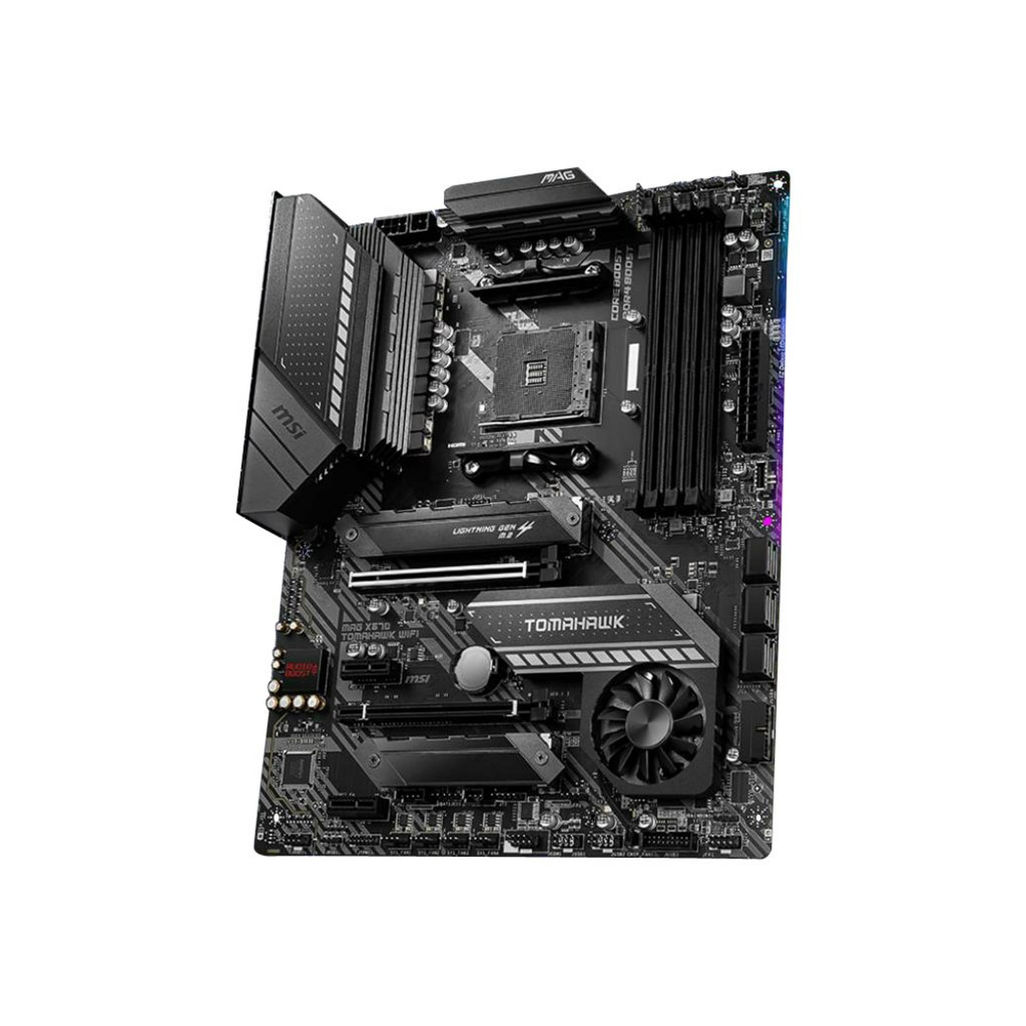 MSI MAG X570 TOMAHAWK WIFI ATX Motherboard, Socket AM4
