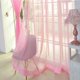 thumbnail image 1 of Zhuge Cortinas de gasa ligeras para puertas y ventanas, cortinas transparentes para decoración del hogar y bodas, color rosa, 1 of 5