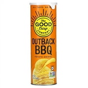 The Good Crisp Company, Potato Crisps, Outback BBQ, 5.6 oz Pack of 2