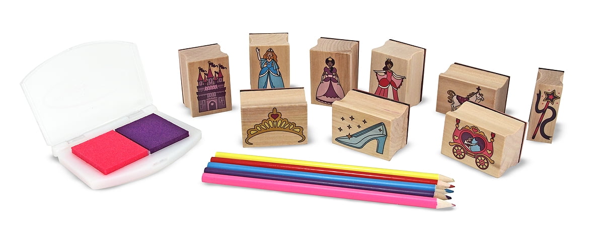 melissa and doug princess stamp set