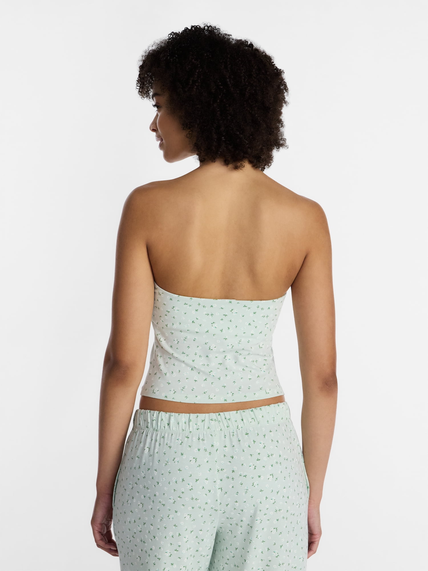 No Boundaries Cloud Core Sleepwear Tube Top, Women’s and Women’s Plus XXS-3X