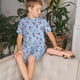 thumbnail image 4 of Balery Red Cherries Conjunto de Pijama Infantil de Manga Corta con Estampado – Ropa de Dormir de Algodón Suave-Large, 4 of 6