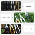 thumbnail image 4 of 2pcs Garden Shears Pruning Shears Flower Plant Scissors Gardening Hand Tools, 4 of 8