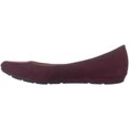 thumbnail image 3 of American Rag Women Ballet Flats Ellie Purple Plum Faux Leather Suede Shoes 8 W, 3 of 7
