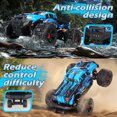 thumbnail image 4 of Yexmas 1:16 High-Speed RC Car,40KM/H All Terrain Remote Control Car,2 Batteries Gifts Toys for Kids Adults, 4 of 11