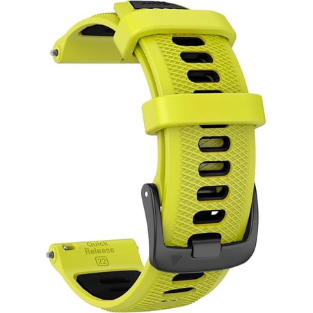 Silicone strap For Garmin Forerunner 255 Music, Forerunner 265, Vivoactive 4, Venu 2 Replacement Band 22mm