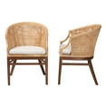 thumbnail image 4 of bali & pari Lumajang Boho Dining Chair, 2-Piece, Light Honey, 4 of 9