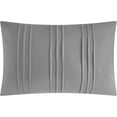 thumbnail image 6 of Lanco Annabelle Solid 7 Piece Comforter Set Grey, Bed Size King, Fill 100% Polyester, 6 of 6