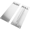 thumbnail image 1 of BESTYASH 1Set Stainless Steel Door Plates for Internal Doors Push Pull Handle for Home and Commercial Use, 1 of 8