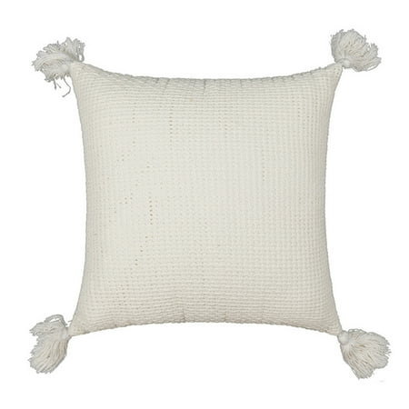 

SIEYIO Morocco Bohemian Multicolor Tassel Tufted Nordic Style Waist Pillow for Case Cus