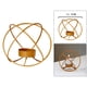 thumbnail image 4 of Candelero de Hierro, Candelero Geométrico, Candelero para Bodas, Fiestas, Chimenea, Hogar Y Decoración Navideña dorado BLESIY portavelas geométrico, 4 of 8