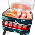 thumbnail image 5 of Easter Double Layered Insulated Lunch Bag with Two Compartments, Large Capacity, Hand Carry, for Refrigerated Meals - 7.1x11.4x16.1 Inches, 5 of 6