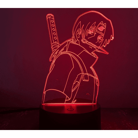 

TIMPCV New 3d night light anime handmade USB black touch remote control 16 colors creative small table lamp 32 black touch colorful