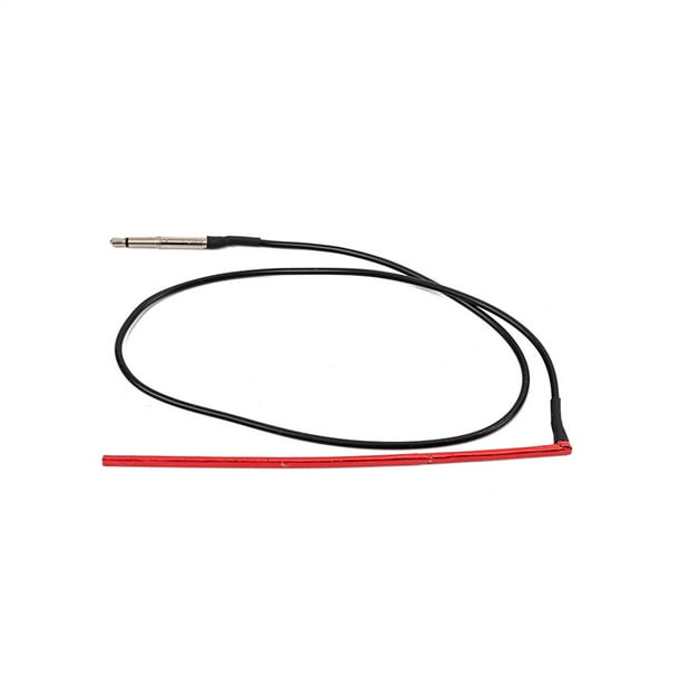 Naiovety Transductor sensible a la pastilla Fácil de instalar Sillín de guitarra acústica estable Diseño aerodinámico de alta resistencia Accesorios para instrumentos musicales Naiovety OD019939-00