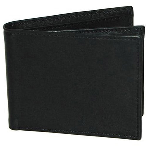 GEORGE - A.V. Thomas Leather Men's Nappa Billfold Wallet, Brown ...