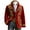 Red-2, variant on QSAWXQZ Christmas Corduroy Suit Jacket for Men Graphic Long Sleeve Lapel Button Cardigan Blazer Jacket with Pockets Red L