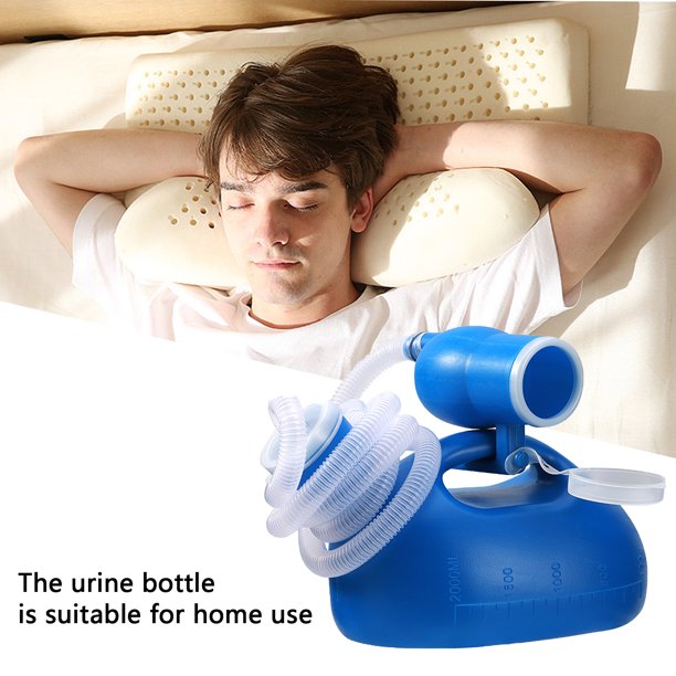 Urinals for Men,2000ml Urine Bottle for Men,Male Portable Pee Bottle,4