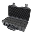 thumbnail image 3 of lionlar Portable Watch Case Shockproof Bracket Storage Box Collection Gift with Carrying C Black with 10, 3 of 9