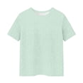 thumbnail image 4 of Fancifize Girls Boys Casual Short Sleeve Shirts Crew Neck Athletic Quick Dry Tops Kids Summer Comfy Active Clothes 3-12 Years, 4 of 4