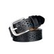 thumbnail image 1 of Cinturón de mujer YUANXCMXG de cuero de vaca genuino Negro, 1 of 4