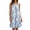 a-White, variant on Women’s Cotton Nightgown, White & Blue Floral Print Sleeveless Ruffled Hem Loose Muumuu Sleep Dress,L