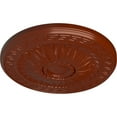 thumbnail image 3 of Ekena Millwork 20"OD x 1 3/8"P Randee Ceiling Medallion (Fits Canopies up to 3 7/8"), Hand-Painted Firebrick, 3 of 6