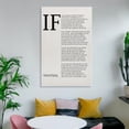 thumbnail image 6 of IF Rudyard Kipling Motivational Inspirational White Artworks Canvas Poster Room Aesthetic Wall Art Prints Home Modern Decor Gifts 20x30inch(50x75cm), 6 of 6