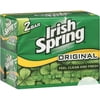 Irish Spring Original Deodorant Bar Soap, 3.20 oz bars, 2 ea (Pack of 3)