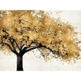 thumbnail image 3 of Bennett, Kate 18x15 Black Modern Framed Museum Art Print Titled - Golden Blossoms, 3 of 5