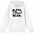 thumbnail image 4 of No Fear Classic Logo Adult White Long Sleeve Hoodie-Large, 4 of 6