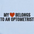 thumbnail image 2 of CafePress - My Heart Belongs To An Optometrist Infant Bodysuit - Baby Light Bodysuit, Size Newborn - 24 Months, 2 of 4