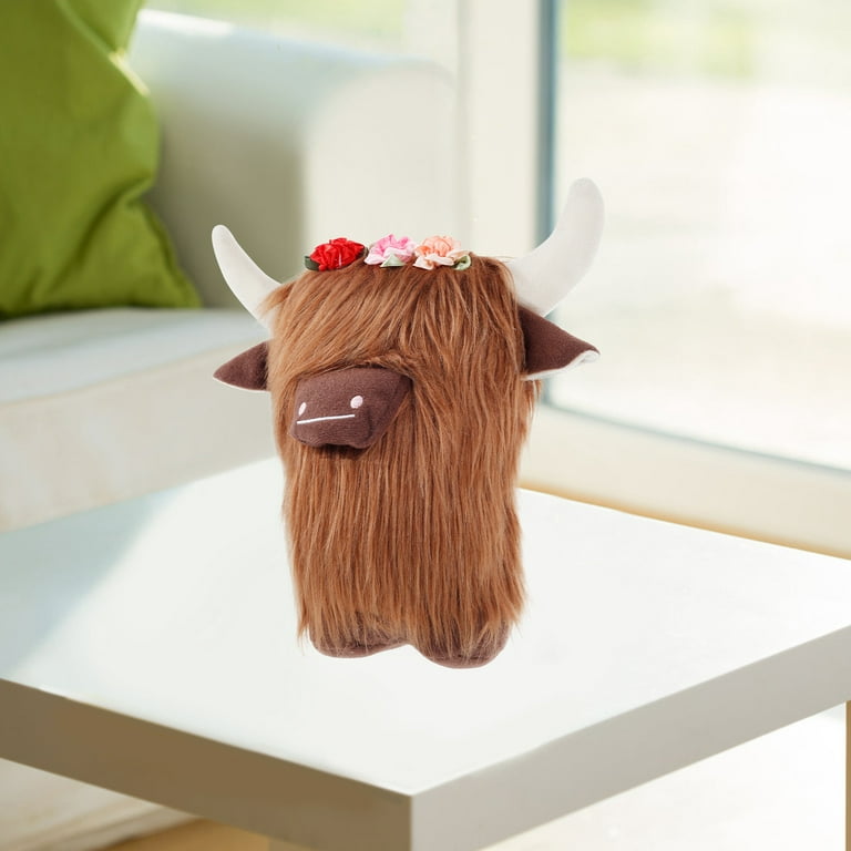 Highland Cow Plush Toy - Jayla's Flowers We Deliver For You : )