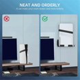 thumbnail image 5 of Wall Mount Bracket for PS5 Pro Console Wall Mount Organizer Black, 5 of 5