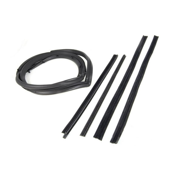 Omix-Ada by RealTruck | 12303.51 | Door Seal Kit, Left | Compatible with 1987-1995 Jeep CJ / Wrangler YJ