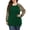Green, variant on Aayomet T Shirts For Women Womens Tops Casual Long Sleeve Shirts with Kangaroo Pocket Side Split,Black 4XL