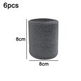 thumbnail image 2 of Wrist Sweatbands Tennis Wrist Bands Absorbent Sweatbands for Football Basketball Running, 2 of 6