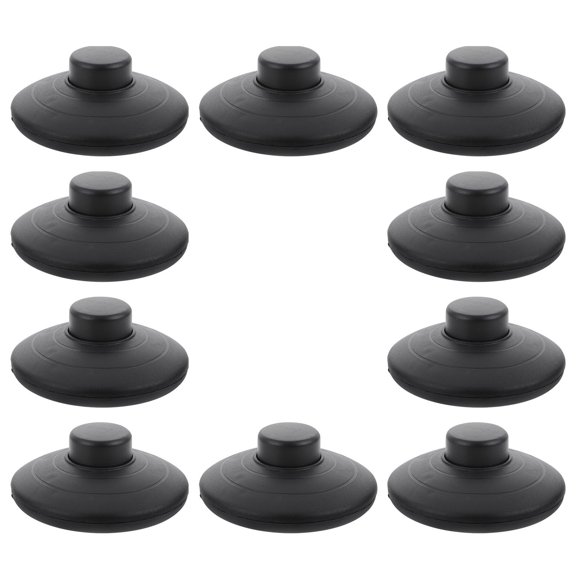 OULII 10pcs Foot Pedal Switch Replacement Black ABS for Adults Office Use