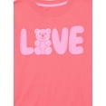 thumbnail image 6 of Valentine's Day Toddler Girls Graphic Tee from Way to Celebrate, Sizes 12M-5T, 6 of 7