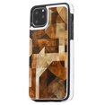 thumbnail image 2 of Oil Painting Abstract Geometric Brown Style Leather Wallet Case for iPhone 16 15 14 13 12 11 Pro Max Wallet Case Card Holder Flip, 2 of 8