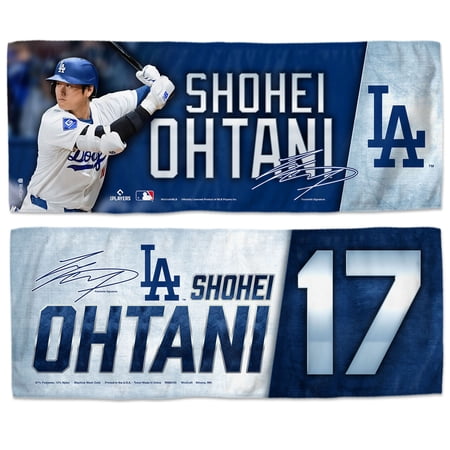 WinCraft Shohei Ohtani Los Angeles Dodgers 12- x 30- Double-Sided Cooling Towel