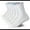 All White, variant on Body Glove Boys' Crew Socks - 6 Pack Soft Cushioned Ribbed Athletic Mid Calf Socks for Boys (M-XL)
