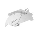 thumbnail image 1 of Steel Weld Gauge, Stainless Steel MG 8 Bridge Welding Gage Seam Inspection Ruler Bridge CAM Welding Gage for Welding Measurement, 1 of 7